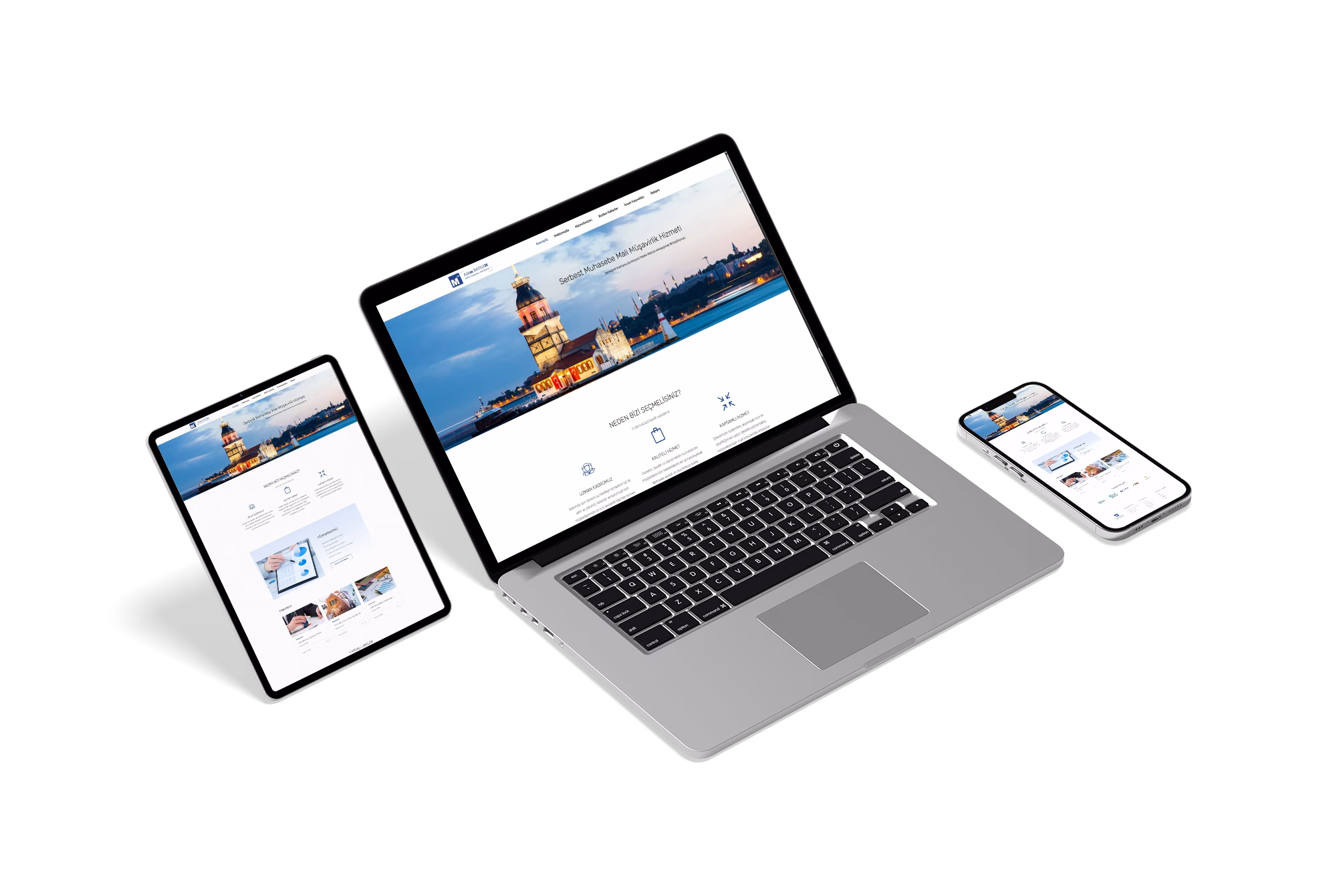 Mali Müşavir Adem Bayram Web Tasarımı