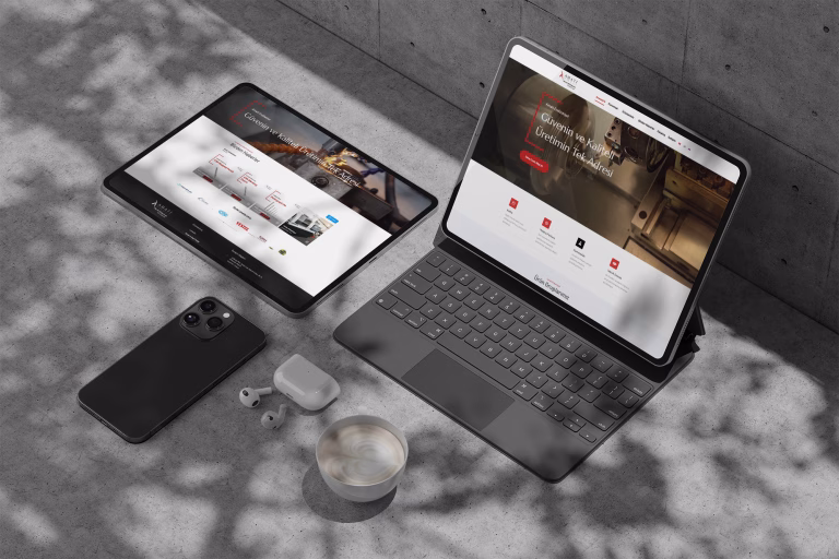 Amati Endüstriyel Web Tasarımı