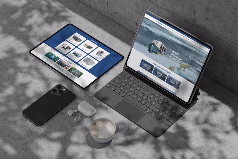 Atlantik Grup Web Tasarımı