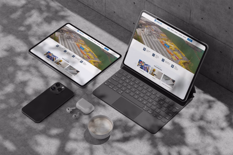 Blue Marin Yapi Malzemeleri Web Tasarımı