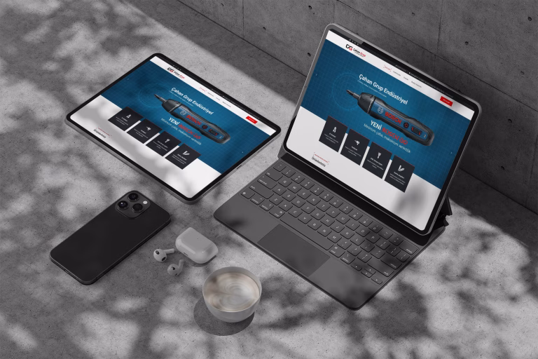 Çahan Grup Web Tasarımı