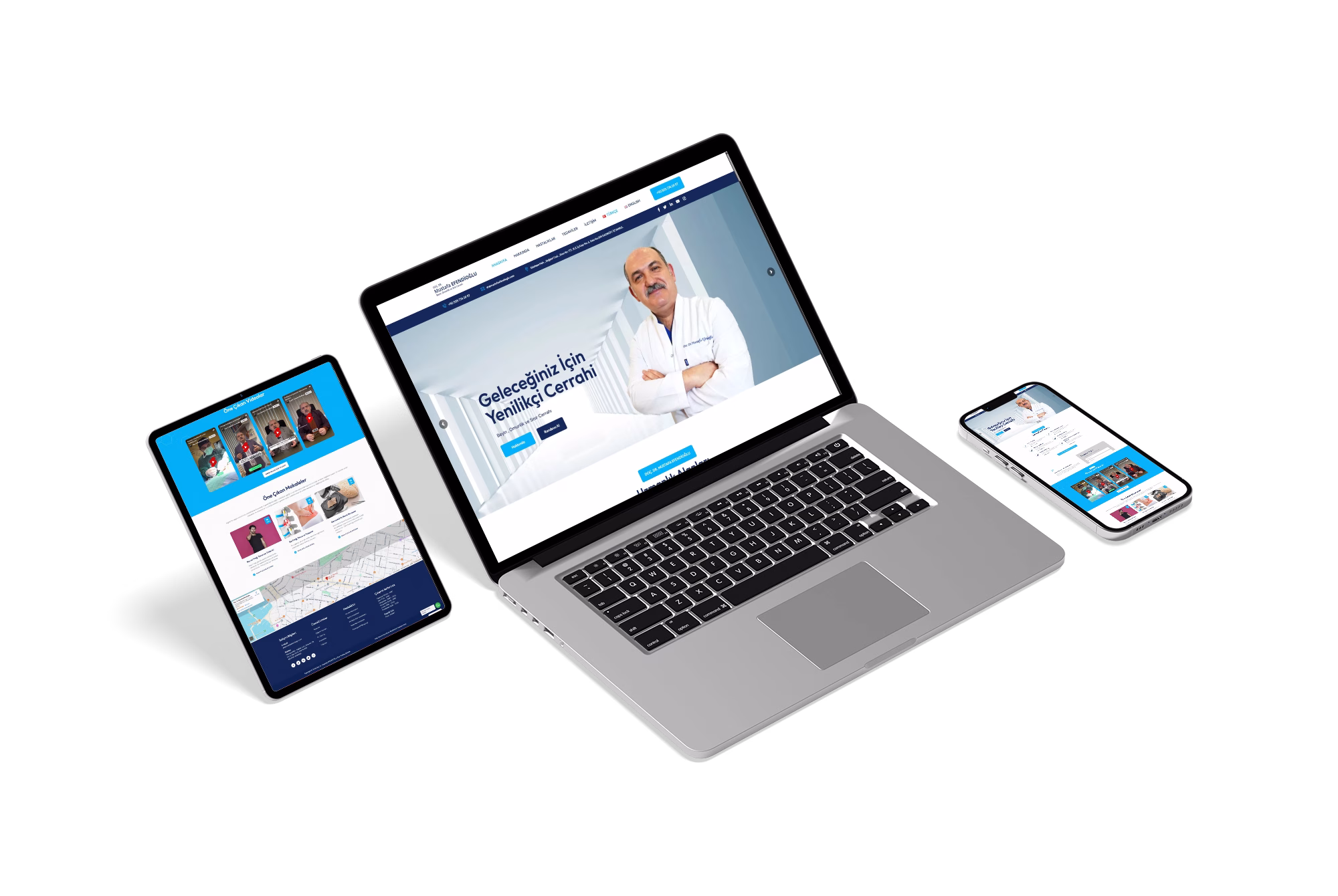 Doç. Dr. Mustafa Efendioğlu Web Tasarımı
