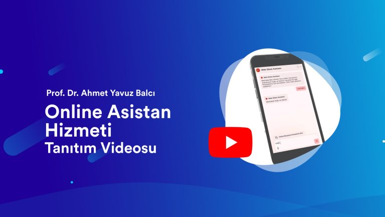 Online Asistan Hizmeti Tanıtım Videosu