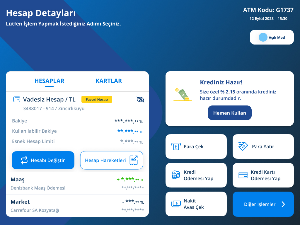 Hesap Detayları